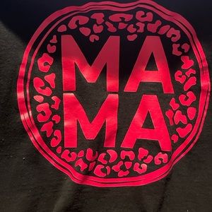 Cheetah mama shirt